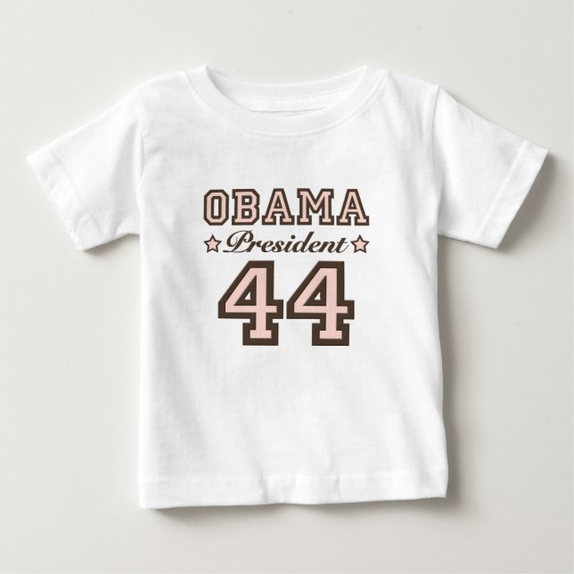 President Obama 44 Baby T shirt (Front)