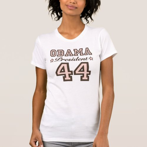 President Obama 44 Distressed T shirt