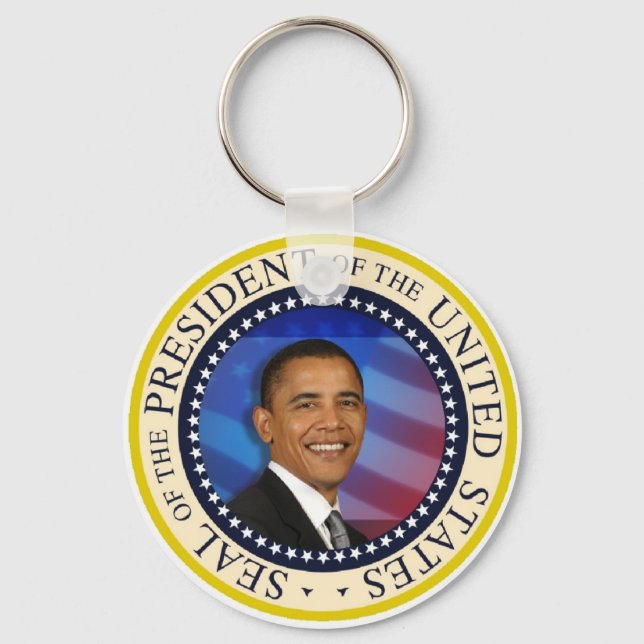 President Obama Commemorative Inauguration Keychain (Front)
