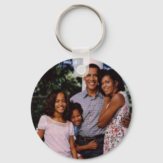 President Obama First Family Keychain