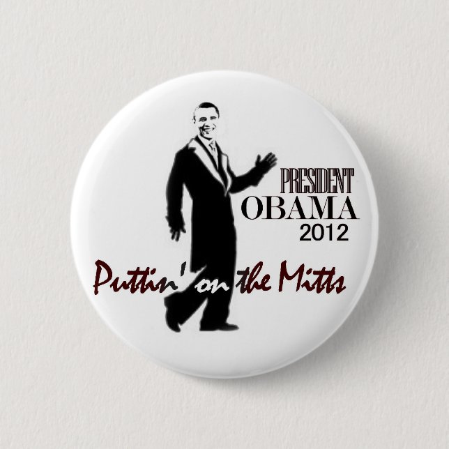 President Obama gets ritzy Button (Front)