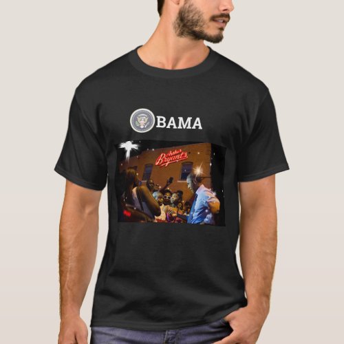 President Obama in Kansas City Night Life T_Shirt