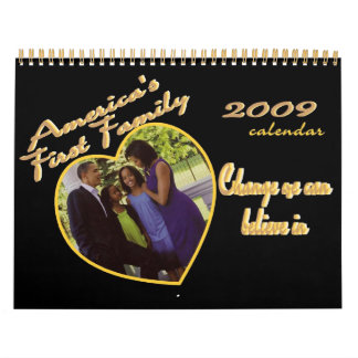 PRESIDENT OBAMA Inauguration Commemorative Calendar