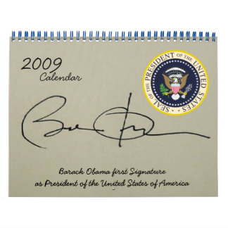 President Obama Inauguration Day in Photos Calendar