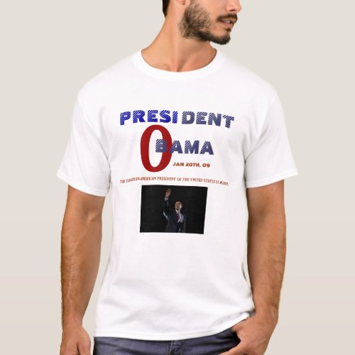 PRESIDENT OBAMA INAUGURATION T_SHIRT