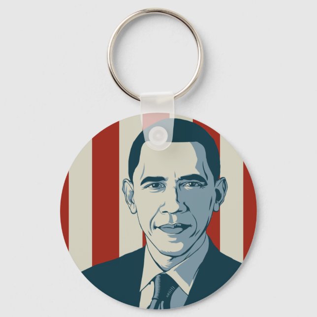 President Obama Keychain (Front)