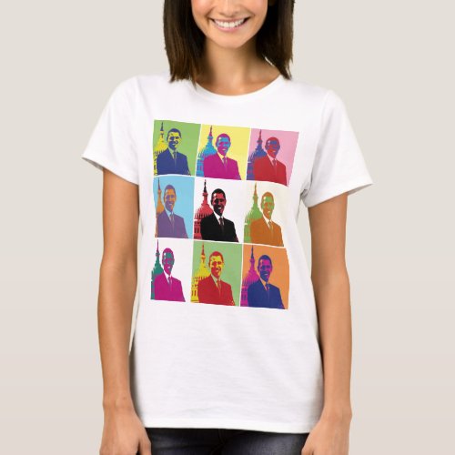 President Obama Pop Art T_Shirt