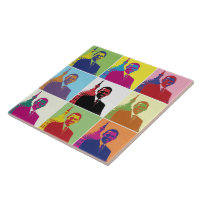 President Obama Pop Art Tile