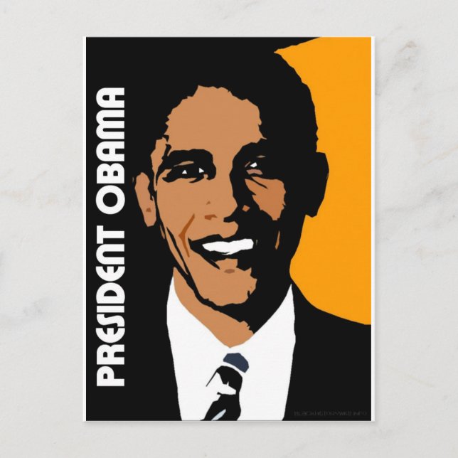 President Obama Postcard (Front)