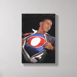 President Obama Reelected Stretched Canvas Print