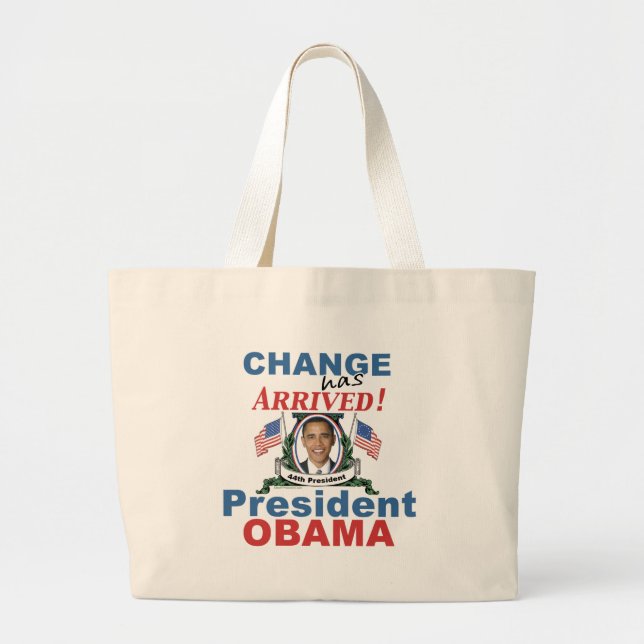 President Obama Tote Bag (Front)