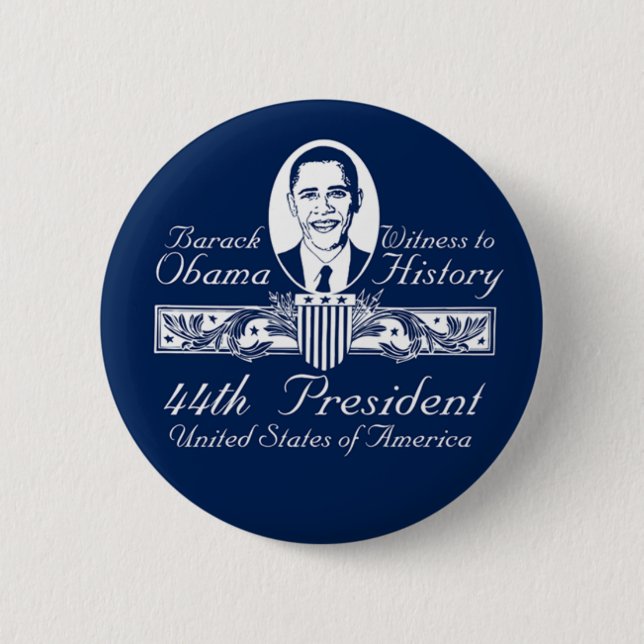 President Obama Victory Button (Front)