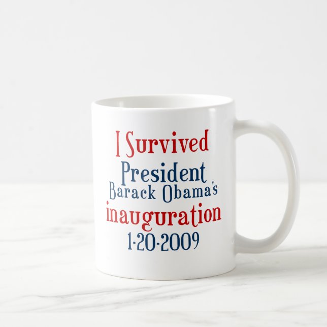 President Obamas inauguration Coffee Mug (Right)
