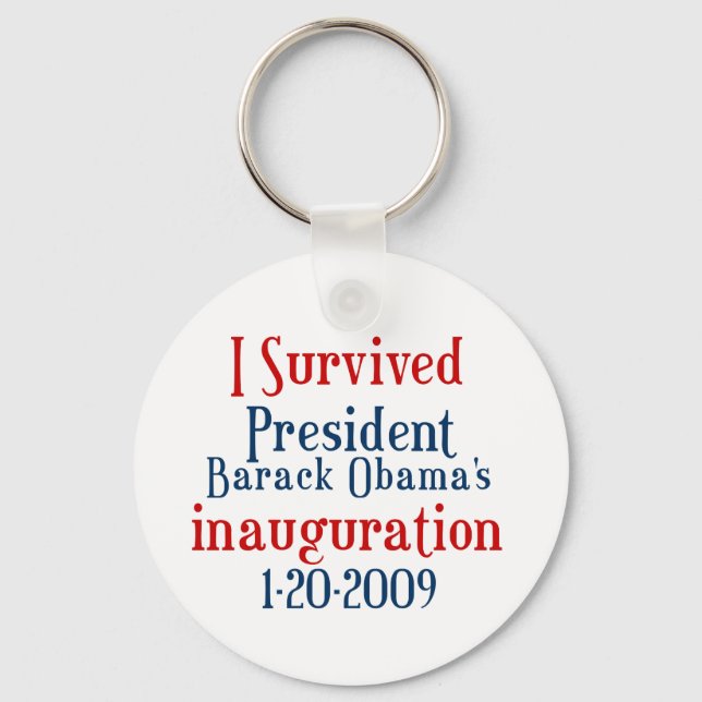 President Obamas inauguration Keychain (Front)