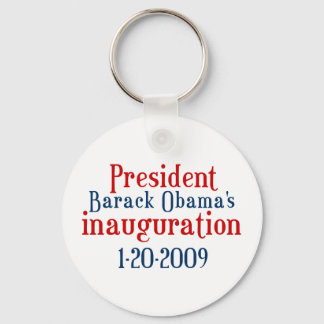 President Obamas inauguration Keychain