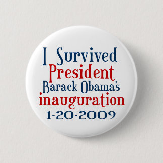 President Obamas inauguration Pinback Button