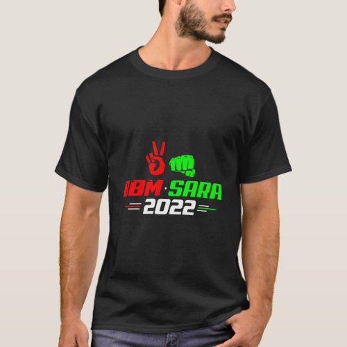 President Peace Red Bbm Sara Bong Bong Marcos 2022 T_Shirt