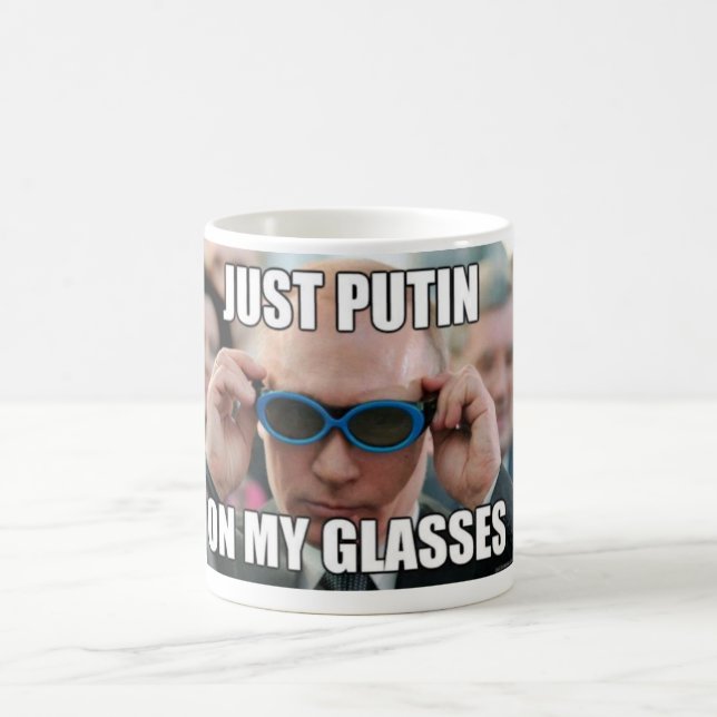 President Putin MEME Coffee Mug (Center)