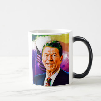 President Reagan Color Morph Mug