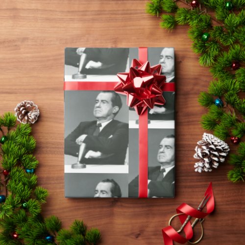 President Richard M Nixon Collectible Republican Wrapping Paper