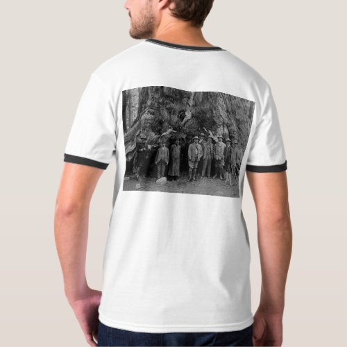 President Roosevelt and John Muir California 1903  T_Shirt