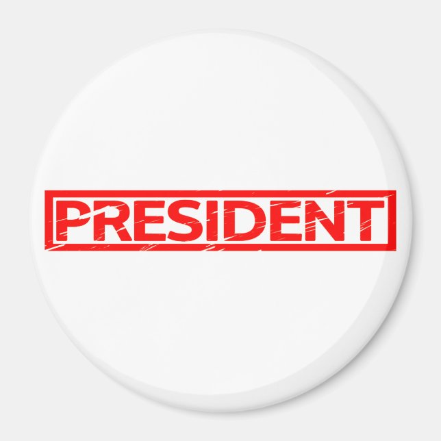 President Stamp Magnet (Front)