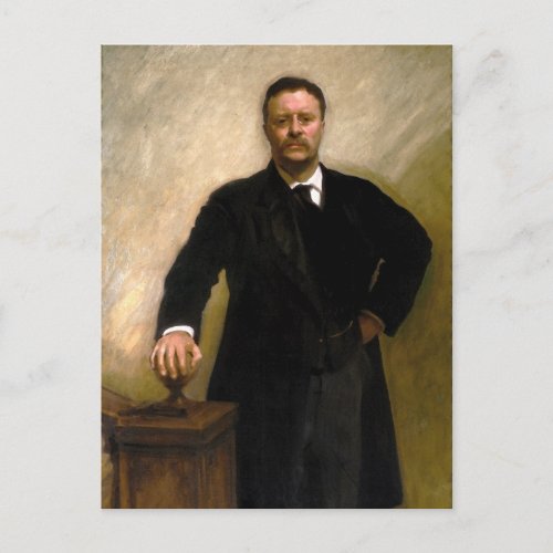 President Theodore Roosevelt John Singer Sargent Postcard