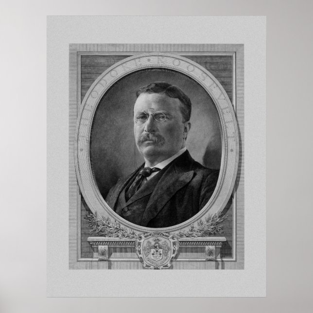 President Theodore Roosevelt Poster (Front)