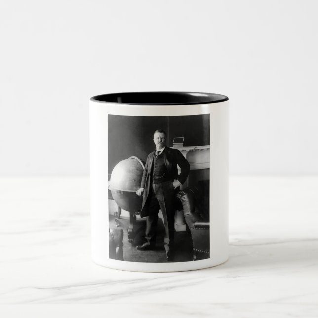 President Theodore Roosevelt Two-Tone Coffee Mug (Center)
