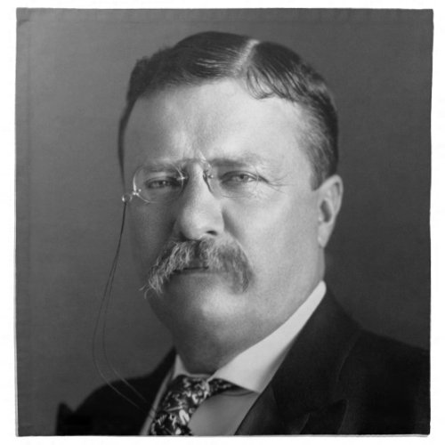 President Theodore Teddy Roosevelt Republican Cloth Napkin