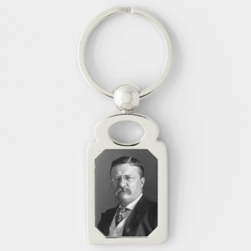 President Theodore Teddy Roosevelt Republican Keychain