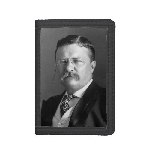 President Theodore Teddy Roosevelt Republican Trifold Wallet
