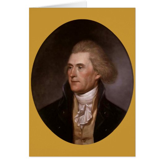 President Thomas Jefferson Cards (Front)