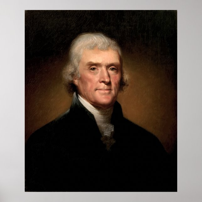 President Thomas Jefferson Poster (Front)