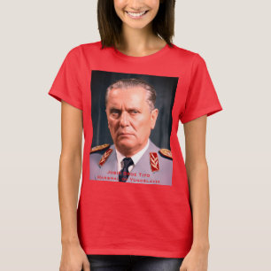 President Tito in Marshal Uniform Historic T-Shirt