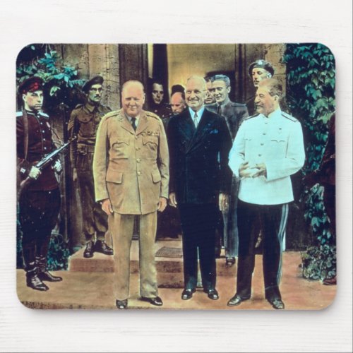 President Truman and Joseph Stalin Mouse Pad