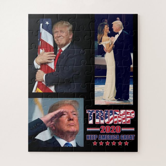 President Trump - 2020 Jigsaw Puzzle (Vertical)
