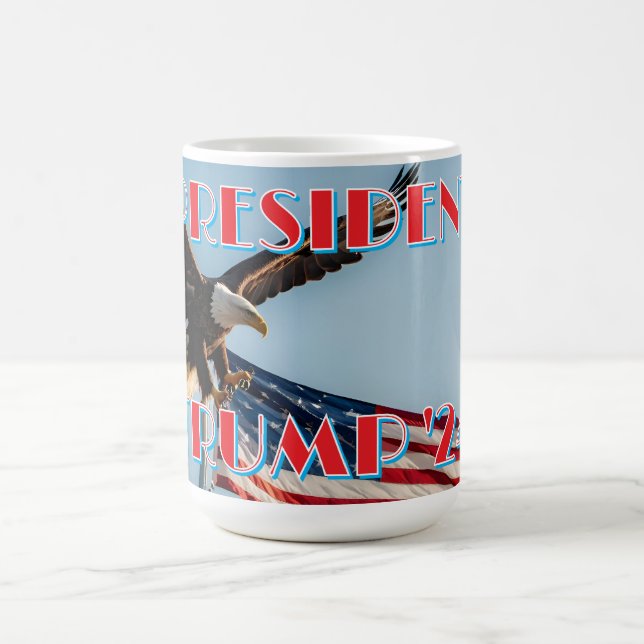 PRESIDENT TRUMP 2024 COFFEE MUG (Center)