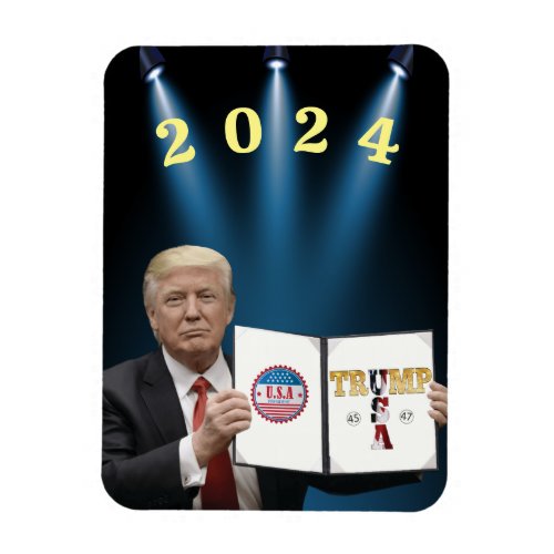 President Trump 2024 Magnet