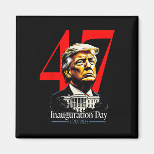 President Trump 2025 Inauguration Day Magnet
