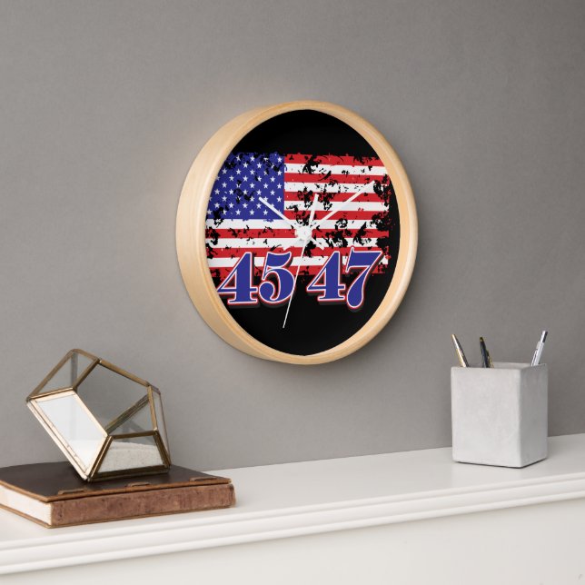 President Trump 45 47 Clock (Office)