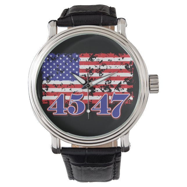 President Trump 45-47 Watch (Front)