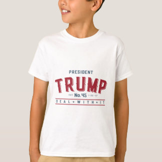 President Trump 45 Deal With It T-Shirt