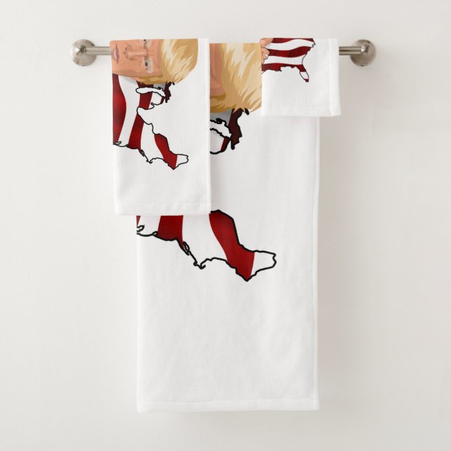 President Trump Bath Towel Set (Insitu)
