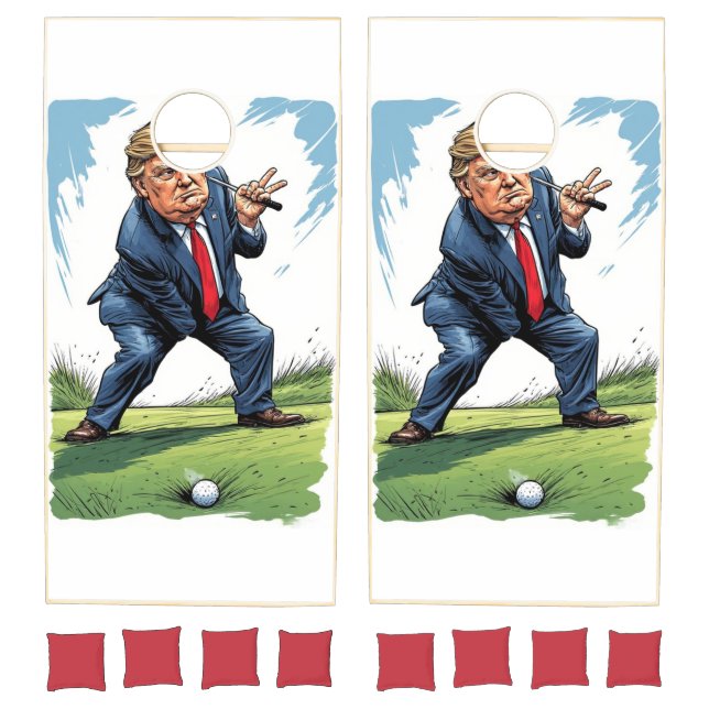 President Trump Cornhole Set (Set)