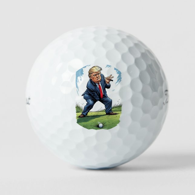 President Trump Golf Balls (Front)