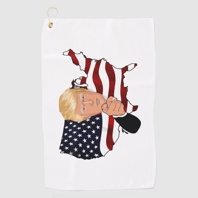 President Trump Golf Towel (Front)