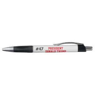 President Trump Inauguration 2025 EDIT Names Pen