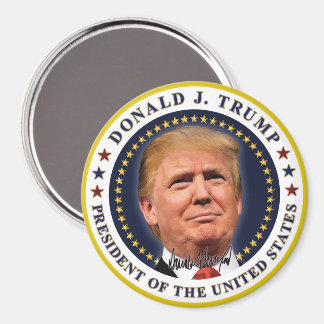 President Trump Inauguration Day Souvenir Magnet