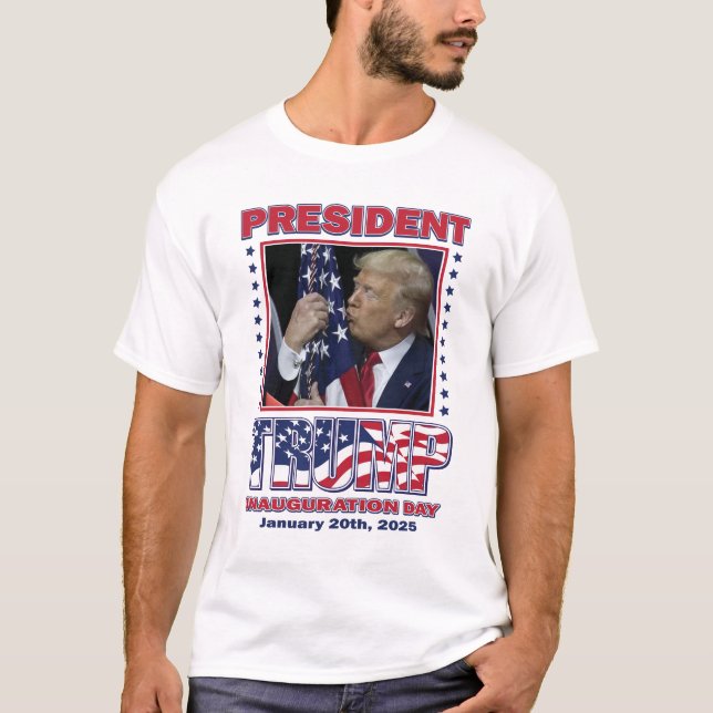 President Trump Inauguration T-Shirt (Front)